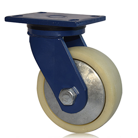 6寸尼龍藍架萬向輪